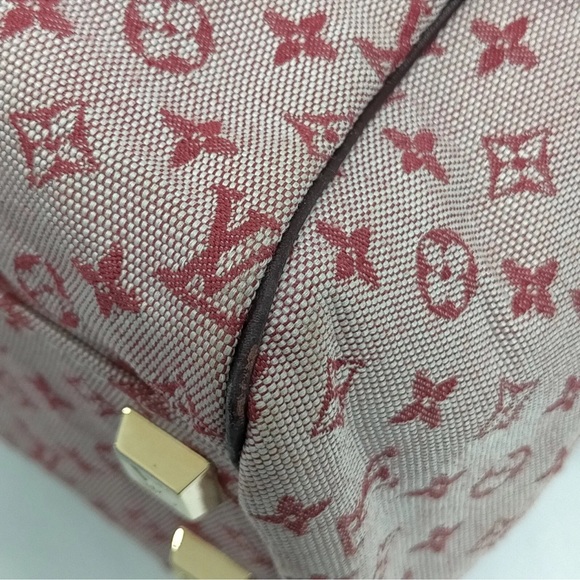 LOUIS VUITTON PM Josephine Bordeaux mini Lin - Picture 9 of 12